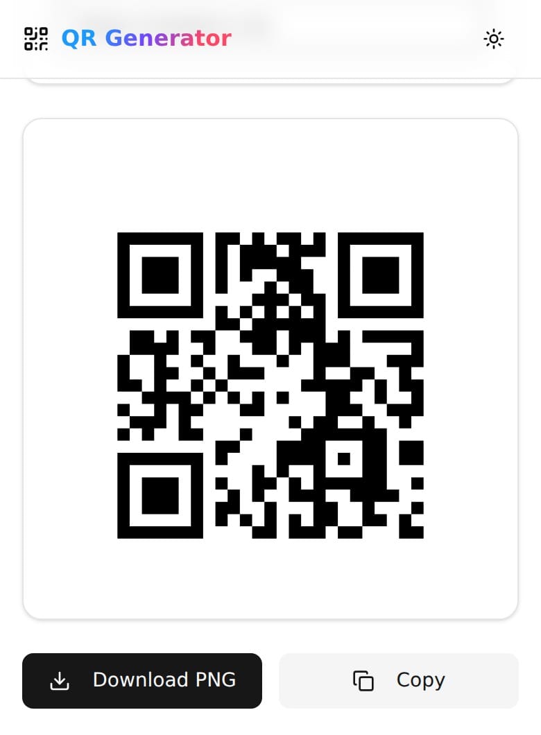 QR Code Generator